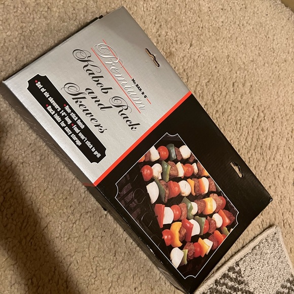 Kebab Rack and Skewers Set - Picture 6 of 6